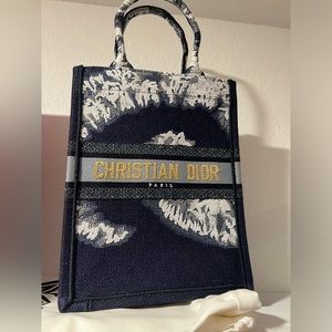Christian Dior limited Edition Vertical Book Tote